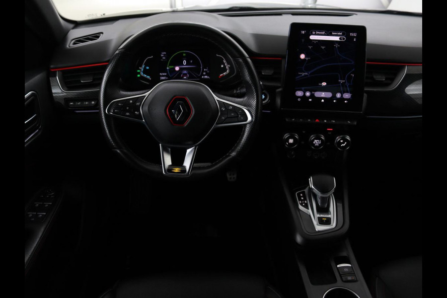 Renault Arkana 1.6 E-Tech Hybrid 145 R.S. Line | Leder/Alcantara | Stoel & stuurverwarming | Adaptive cruise | Camera | BOSE Sound | Carplay | Sfeerverlichting | Full LED | Keyless | Navigatie | Climate control