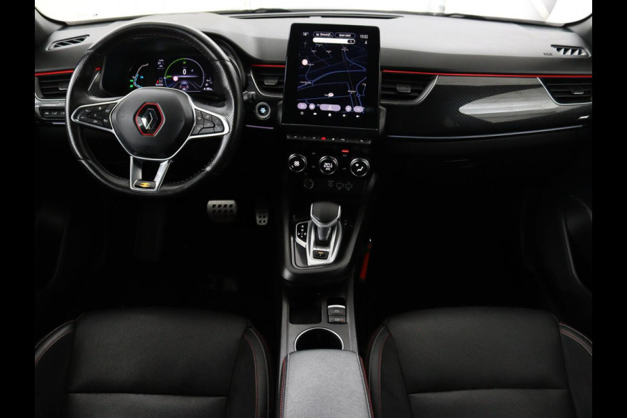 Renault Arkana 1.6 E-Tech Hybrid 145 R.S. Line | Leder/Alcantara | Stoel & stuurverwarming | Adaptive cruise | Camera | BOSE Sound | Carplay | Sfeerverlichting | Full LED | Keyless | Navigatie | Climate control