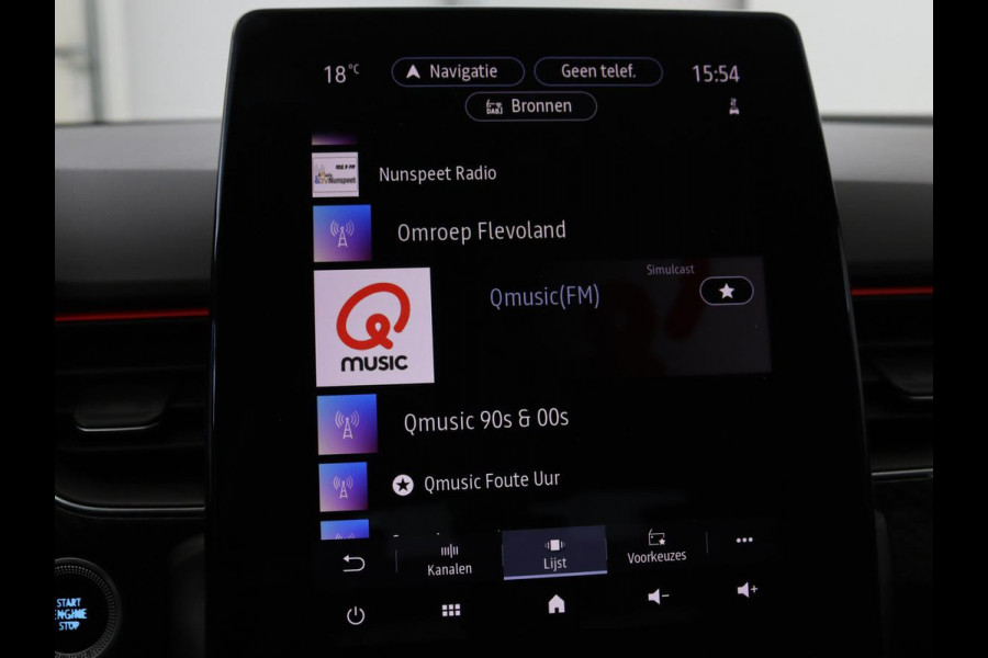 Renault Arkana 1.6 E-Tech Hybrid 145 R.S. Line | Leder/Alcantara | Stoel & stuurverwarming | Adaptive cruise | Camera | BOSE Sound | Carplay | Sfeerverlichting | Full LED | Keyless | Navigatie | Climate control