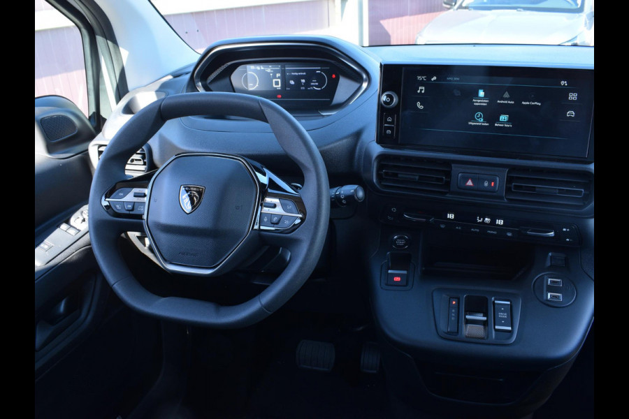Peugeot e-Partner L1 136PK | 8 jaar garantie | camera | Climate control | Apple Carplay | rijklaarprijs