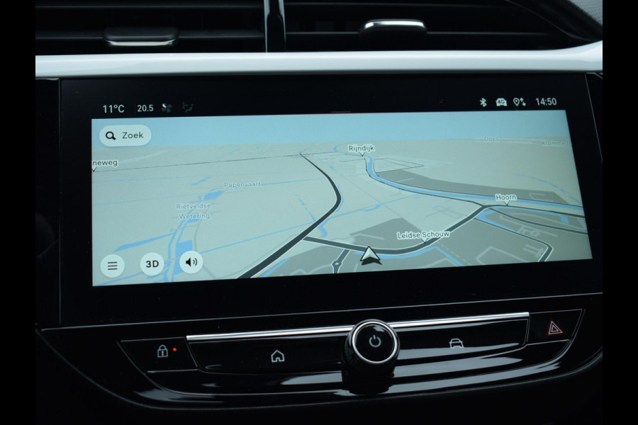 Opel Corsa Electric Long Range GS 51 kWh 3 FASE | ACHTERUITRIJCAMERA MET SENSOREN | NAVIGATIE 10" | CARPLAY | E.C.C. | 10.569km