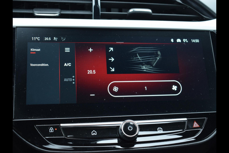 Opel Corsa Electric Long Range GS 51 kWh 3 FASE | ACHTERUITRIJCAMERA MET SENSOREN | NAVIGATIE 10" | CARPLAY | E.C.C. | 10.569km