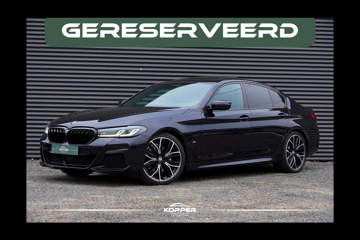 BMW 5 Serie 520i High Executive Edition / M-Sport / Schuifdak / Drive Assist / Laser BMW 5 Serie 520i High Executive Edition / M-Sport / Schuifdak / Drive Assist / Laser
