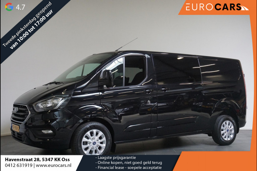 Ford Transit Custom 300 2.0 TDCI 130 pk Automaat Dubbele Cabine LIMITED! L2 | Navigatie | Airco | Bluetooth | 5-Zits | Trekhaak | DAB+