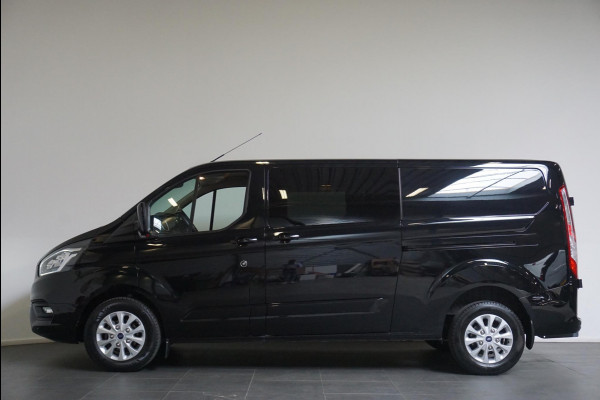 Ford Transit Custom 300 2.0 TDCI 130 pk Automaat Dubbele Cabine LIMITED! L2 | Navigatie | Airco | Bluetooth | 5-Zits | Trekhaak | DAB+