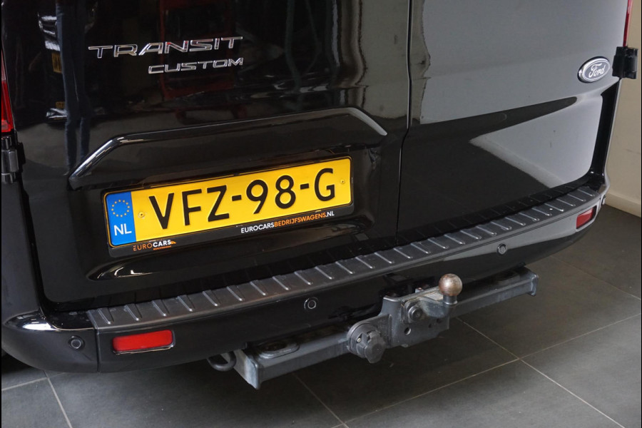 Ford Transit Custom 300 2.0 TDCI 130 pk Automaat Dubbele Cabine LIMITED! L2 | Navigatie | Airco | Bluetooth | 5-Zits | Trekhaak | DAB+
