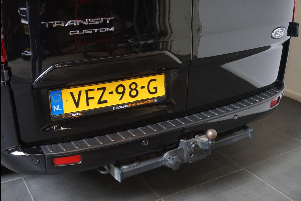 Ford Transit Custom 300 2.0 TDCI 130 pk Automaat Dubbele Cabine LIMITED! L2 | Navigatie | Airco | Bluetooth | 5-Zits | Trekhaak | DAB+