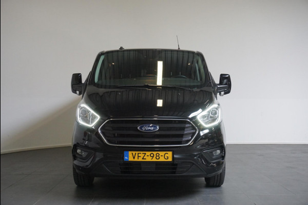 Ford Transit Custom 300 2.0 TDCI 130 pk Automaat Dubbele Cabine LIMITED! L2 | Navigatie | Airco | Bluetooth | 5-Zits | Trekhaak | DAB+