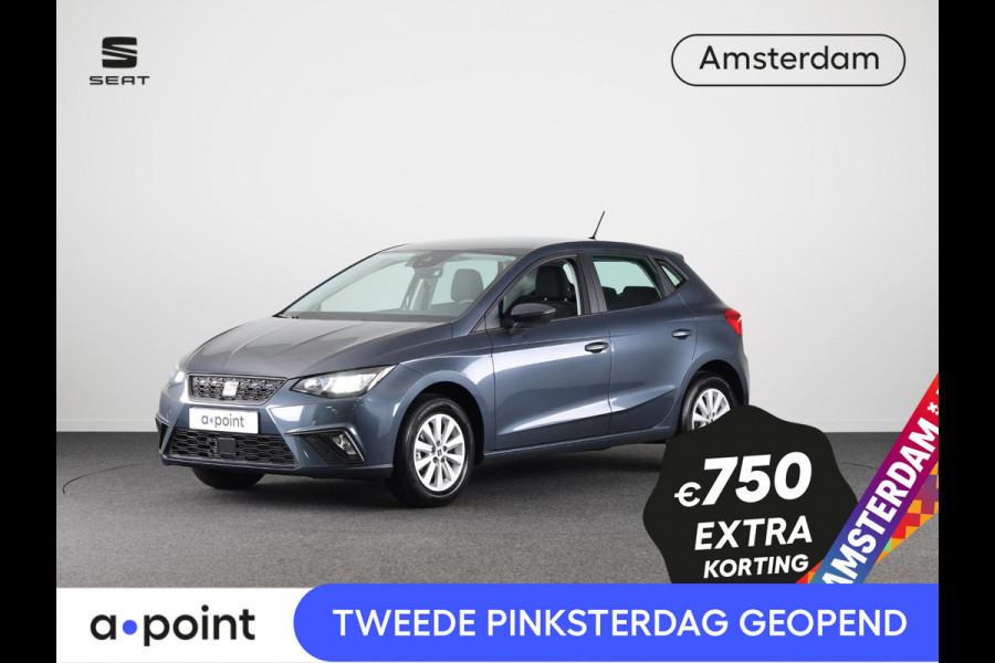 Seat Ibiza 1.0 EcoTSI Style Plus 95pk | Navigatie via App | Lichtmetalen velgen | Cruise controle