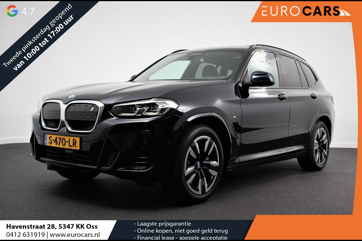 BMW iX3 Executive 74 kWh M-sport Leder Panoramisch schuif-kanteldak Navigatie Led Camera 360 Electrisch bedienbare achterklep BMW iX3 Executive 74 kWh M-sport Leder Panoramisch schuif-kanteldak Navigatie Led Camera 360 Electrisch bedienbare achterklep