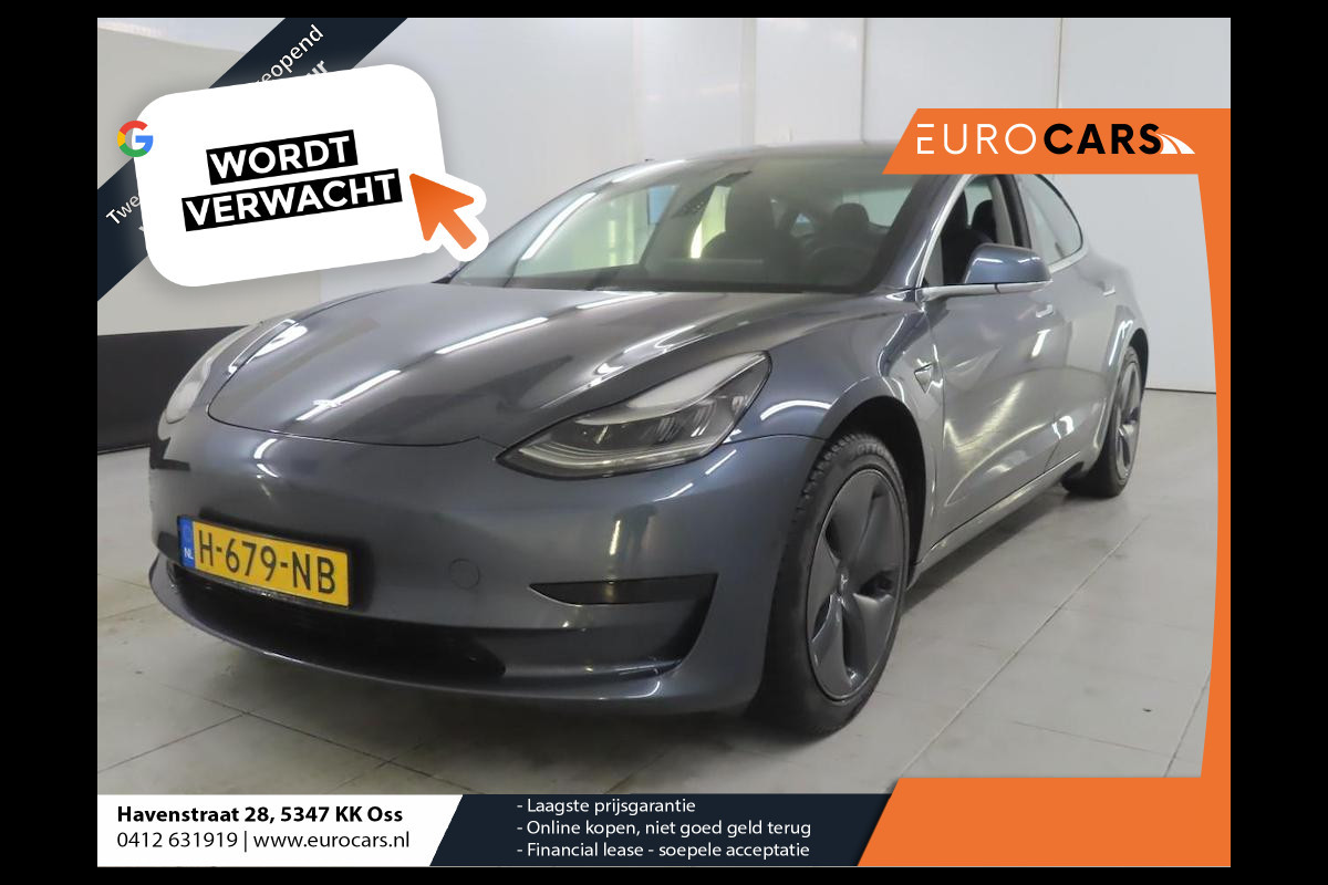 Tesla Model 3 Standard RWD Plus 60 kWh Panorama dak Navigatie Climate Control  Lichtmetalen Velgen Leder