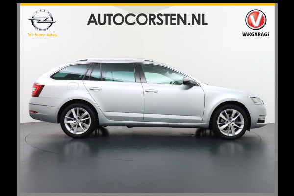 Škoda Octavia Combi 1.5T-150PK AUT-7 Navi Apple Carplay Android 17" Ecc Stoelverwarming Voorruitverwarming DAB PDC Business Edition Plus Keyless Regen-Lichtsensor Bluetooth Led Wifi Greentech 1500kg trekgewicht EURO6