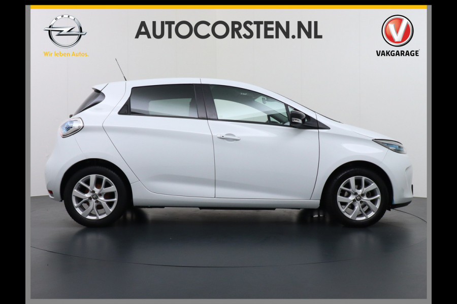 Renault ZOE 110pk R110 EIGEN ACCU 41kWh Limited Navi Ecc Apple Carplay Android Auto Cruise Control Pdc Regen-Lichtsensor Keyless Led Lmv 16" Wifi Bluetooth 3-Fase Laden 1e Eigenaar Keurig onderhouden 34.500 nieuw