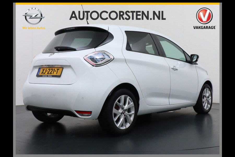 Renault ZOE 110pk R110 EIGEN ACCU 41kWh Limited Navi Ecc Apple Carplay Android Auto Cruise Control Pdc Regen-Lichtsensor Keyless Led Lmv 16" Wifi Bluetooth 3-Fase Laden 1e Eigenaar Keurig onderhouden 34.500 nieuw