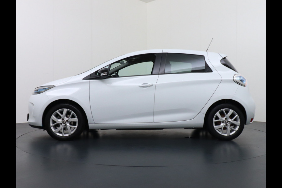 Renault ZOE 110pk R110 EIGEN ACCU 41kWh Limited Navi Ecc Apple Carplay Android Auto Cruise Control Pdc Regen-Lichtsensor Keyless Led Lmv 16" Wifi Bluetooth 3-Fase Laden 1e Eigenaar Keurig onderhouden 34.500 nieuw