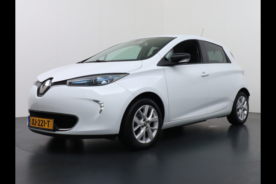 Renault ZOE 110pk R110 EIGEN ACCU 41kWh Limited Navi Ecc Apple Carplay Android Auto Cruise Control Pdc Regen-Lichtsensor Keyless Led Lmv 16" Wifi Bluetooth 3-Fase Laden 1e Eigenaar Keurig onderhouden 34.500 nieuw