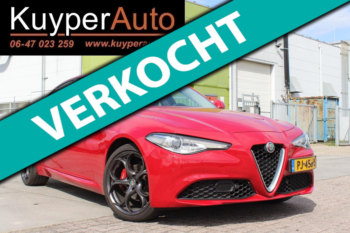 Alfa Romeo Giulia 2.2 Eco Business Super PRACHTIGE AUTOMAAT VOL LEDER EN OPTIES Alfa Romeo Giulia 2.2 Eco Business Super PRACHTIGE AUTOMAAT VOL LEDER EN OPTIES