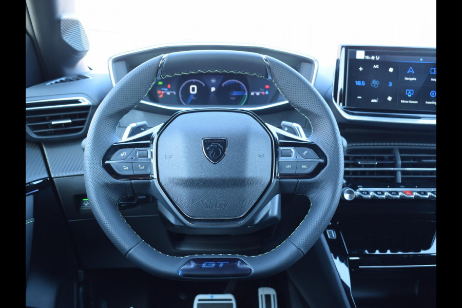 Peugeot 208 1.2 Hybrid 145 e-DCS6 GT | ADAPTIVE CTUISE CONTROL | STOELMASSAGE + VERWARMING | CAMERA V + A | UIT VOORRAAD LEVERBAAR