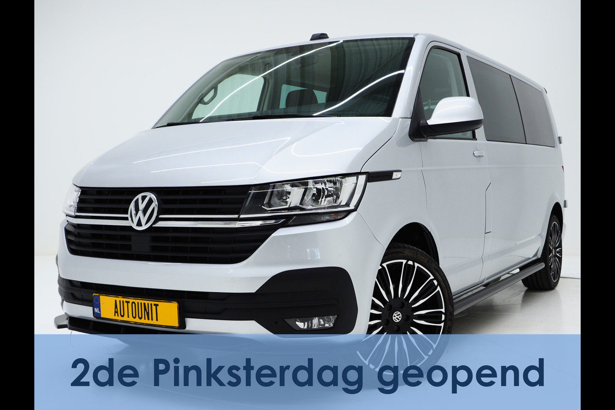 Volkswagen Transporter 2.0 TDI 150PK DC Dubbele Cabine R-Line L2H1 6-Zits | Sidebars | Splitter | Airco | Carplay | Trekhaak Volkswagen Transporter 2.0 TDI 150PK DC Dubbele Cabine R-Line L2H1 6-Zits | Sidebars | Splitter | Airco | Carplay | Trekhaak