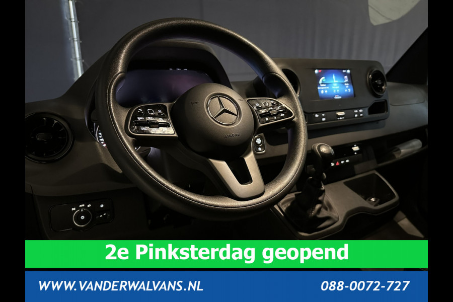 Mercedes-Benz Sprinter 317 CDI 170 pk L3H2 Euro6 Airco | MBUX | Camera | Apple Carplay | Cruisecontrol | Stoelverwarming Chauffeursstoel, Bijrijdersbank, Android Auto, MBUX