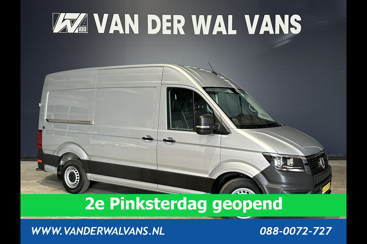 Volkswagen Crafter 2.0 TDI 140pk L3H3 L2H2 Euro6 Airco | Cruisecontrol | Camera | Apple Carplay Android Auto, Parkeersensoren, Bijrijdersbank, 3000kg Trekvermogen, zilver Volkswagen Crafter 2.0 TDI 140pk L3H3 L2H2 Euro6 Airco | Cruisecontrol | Camera | Apple Carplay Android Auto, Parkeersensoren, Bijrijdersbank, 3000kg Trekvermogen, zilver