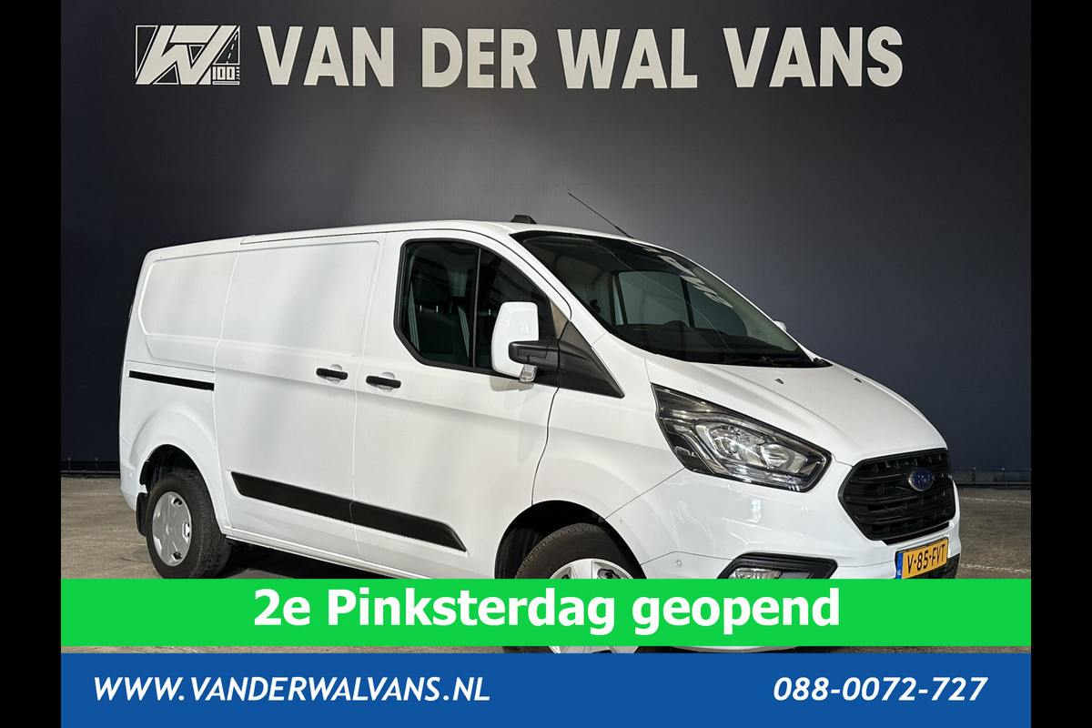 Ford Transit Custom 2.0 TDCI L1H1 Euro6 Airco | Camera | LED | Cruisecontrol | Parkeersensoren Bijrijdersbank, 2500kg trekvermogen