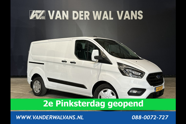 Ford Transit Custom 2.0 TDCI 130pk Automaat L1H1 Euro6 Airco | Camera | LED | Trekhaak | Cruisecontrol Parkeersensoren, Stoelverwarming, Verwarmde voorruit, Bijrijdersbank