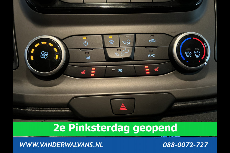 Ford Transit Custom 2.0 TDCI 130pk Automaat L1H1 Euro6 Airco | Camera | LED | Trekhaak | Cruisecontrol Parkeersensoren, Stoelverwarming, Verwarmde voorruit, Bijrijdersbank