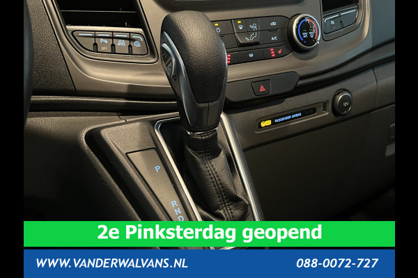Ford Transit Custom 2.0 TDCI 130pk Automaat L1H1 Euro6 Airco | Camera | LED | Trekhaak | Cruisecontrol Parkeersensoren, Stoelverwarming, Verwarmde voorruit, Bijrijdersbank