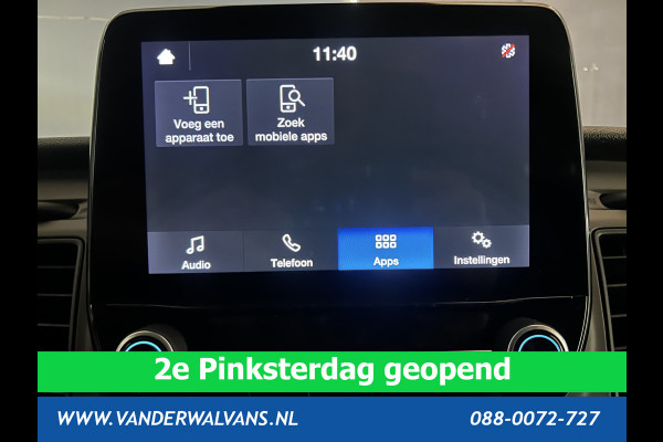 Ford Transit Custom 2.0 TDCI 130pk Automaat L1H1 Euro6 Airco | Camera | LED | Trekhaak | Cruisecontrol Parkeersensoren, Stoelverwarming, Verwarmde voorruit, Bijrijdersbank