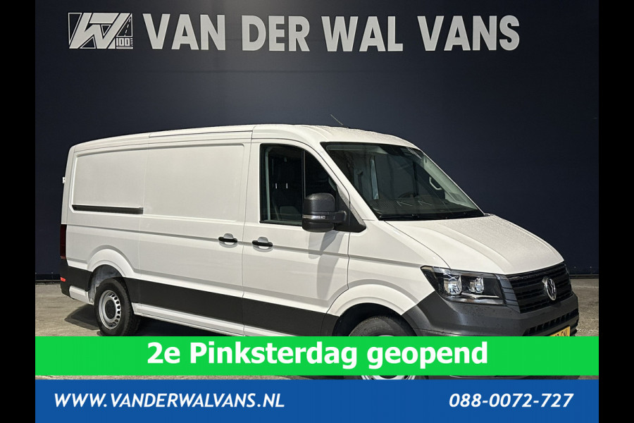 Volkswagen Crafter 2.0 TDI 140pk L3H2 (oude L2H1) Euro6 # Airco | Navigatie | Apple Carplay | Android auto parkeersensoren, 3000kg trekvermogen