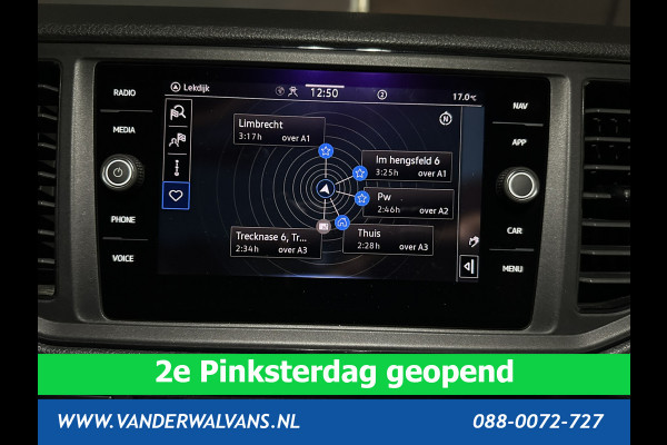 Volkswagen Crafter 2.0 TDI 140pk L3H2 (oude L2H1) Euro6 # Airco | Navigatie | Apple Carplay | Android auto parkeersensoren, 3000kg trekvermogen