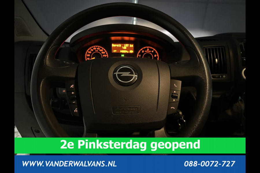 Opel Movano 2.2 CDTI 120pk L2H2 Euro6 # Airco | Navigatie | Camera | Cruisecontrol | Parkeersensoren Bluetooth-telefoonvoorbereiding, Bijrijdersbank