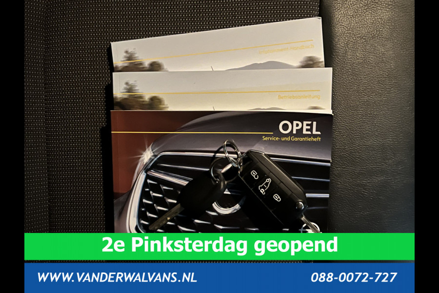 Opel Vivaro 2.0 CDTI 177pk Automaat L3H1 Euro6 # Airco | Camera | Apple Carplay | Android Auto Cruisecontrol, Parkeersensoren, Bijrijdersbank, 2500kg trekvermogen