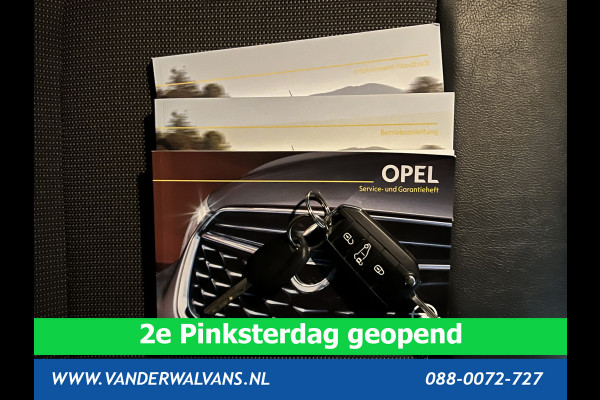 Opel Vivaro 2.0 CDTI 177pk Automaat L3H1 Euro6 # Airco | Camera | Apple Carplay | Android Auto Cruisecontrol, Parkeersensoren, Bijrijdersbank, 2500kg trekvermogen
