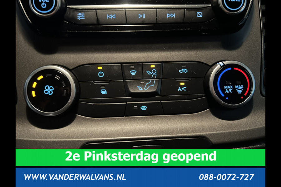 Ford Transit Custom 2.0 TDCI L2H1 Euro6 # Airco | Camera | LED | Cruisecontrol | Parkeersensoren Verwarmde voorruit, Bijrijdersbank, 2800kg trekvermogen