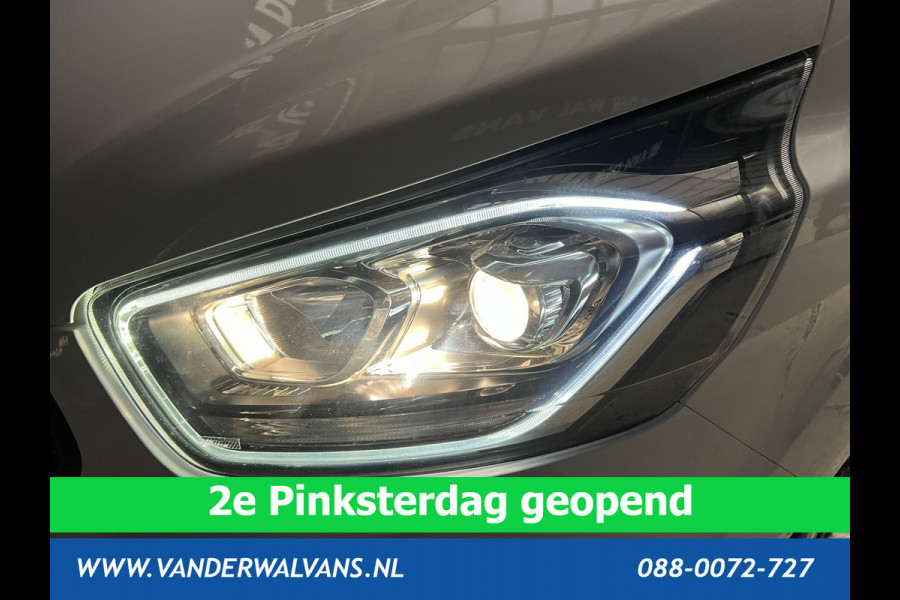 Ford Transit Custom 2.0 TDCI L2H1 Euro6 # Airco | Camera | LED | Cruisecontrol | Parkeersensoren Verwarmde voorruit, Bijrijdersbank, 2800kg trekvermogen