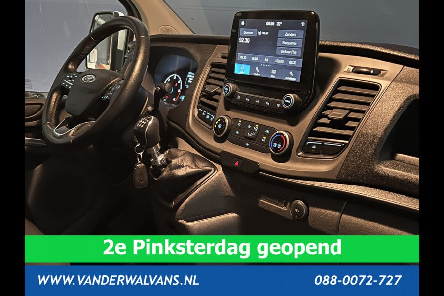 Ford Transit Custom 2.0 TDCI L2H1 Euro6 # Airco | Camera | LED | Cruisecontrol | Parkeersensoren Verwarmde voorruit, Bijrijdersbank, 2800kg trekvermogen