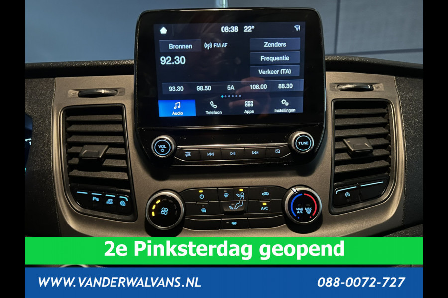 Ford Transit Custom 2.0 TDCI L2H1 Euro6 # Airco | Camera | LED | Cruisecontrol | Parkeersensoren Verwarmde voorruit, Bijrijdersbank, 2800kg trekvermogen