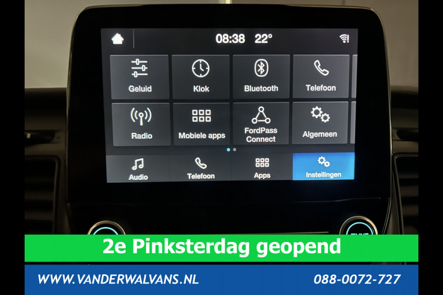 Ford Transit Custom 2.0 TDCI L2H1 Euro6 # Airco | Camera | LED | Cruisecontrol | Parkeersensoren Verwarmde voorruit, Bijrijdersbank, 2800kg trekvermogen