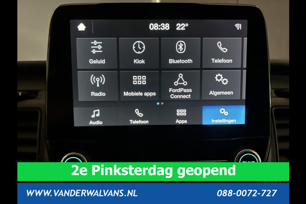 Ford Transit Custom 2.0 TDCI L2H1 Euro6 # Airco | Camera | LED | Cruisecontrol | Parkeersensoren Verwarmde voorruit, Bijrijdersbank, 2800kg trekvermogen