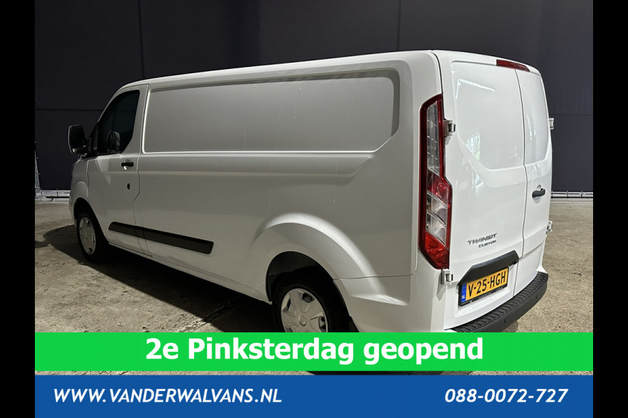 Ford Transit Custom 2.0 TDCI L2H1 Euro6 # Airco | Camera | Apple Carplay | LED | Cruisecontrol 2800kg trekvermogen, Android Auto, Parkeersensoren, Verwarmde voorruit, Bijrijdersbank