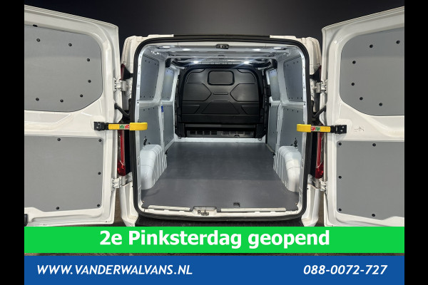 Ford Transit Custom 2.0 TDCI L2H1 Euro6 # Airco | Camera | Apple Carplay | LED | Cruisecontrol 2800kg trekvermogen, Android Auto, Parkeersensoren, Verwarmde voorruit, Bijrijdersbank
