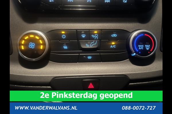 Ford Transit Custom 2.0 TDCI L2H1 Euro6 # Airco | Camera | Apple Carplay | LED | Cruisecontrol 2800kg trekvermogen, Android Auto, Parkeersensoren, Verwarmde voorruit, Bijrijdersbank