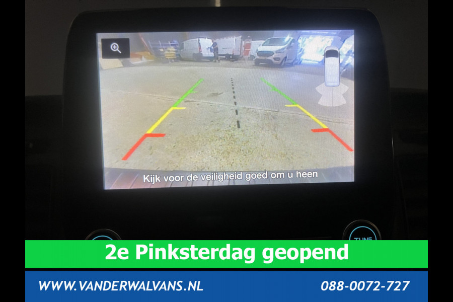 Ford Transit Custom 2.0 TDCI L2H1 Euro6 # Airco | Camera | Apple Carplay | LED | Cruisecontrol 2800kg trekvermogen, Android Auto, Parkeersensoren, Verwarmde voorruit, Bijrijdersbank