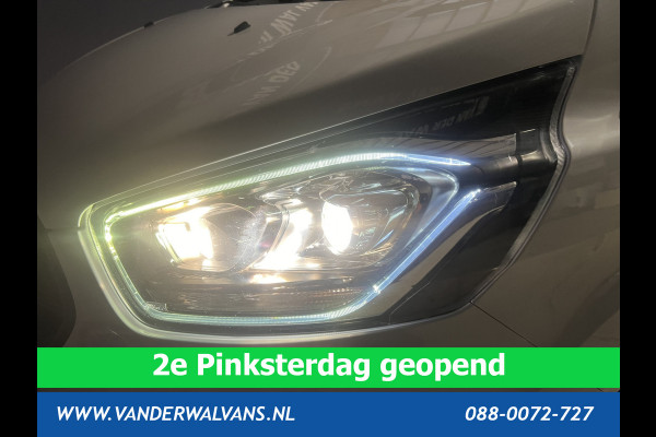 Ford Transit Custom 2.0 TDCI L2H1 Euro6 # Airco | Camera | Apple Carplay | LED | Cruisecontrol 2800kg trekvermogen, Android Auto, Parkeersensoren, Verwarmde voorruit, Bijrijdersbank