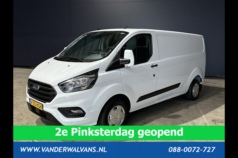 Ford Transit Custom 2.0 TDCI L2H1 Euro6 # Airco | Camera | Apple Carplay | LED | Cruisecontrol 2800kg trekvermogen, Android Auto, Parkeersensoren, Verwarmde voorruit, Bijrijdersbank