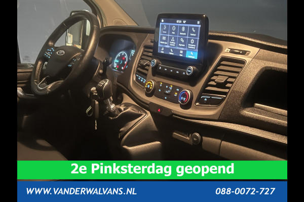Ford Transit Custom 2.0 TDCI L2H1 Euro6 # Airco | Camera | Apple Carplay | LED | Cruisecontrol 2800kg trekvermogen, Android Auto, Parkeersensoren, Verwarmde voorruit, Bijrijdersbank