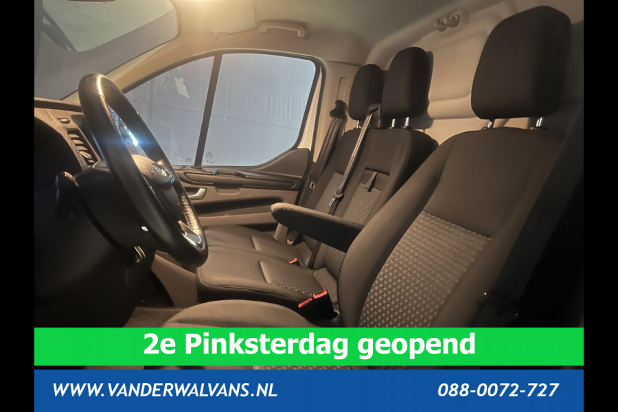 Ford Transit Custom 2.0 TDCI L2H1 Euro6 # Airco | Camera | Apple Carplay | LED | Cruisecontrol 2800kg trekvermogen, Android Auto, Parkeersensoren, Verwarmde voorruit, Bijrijdersbank
