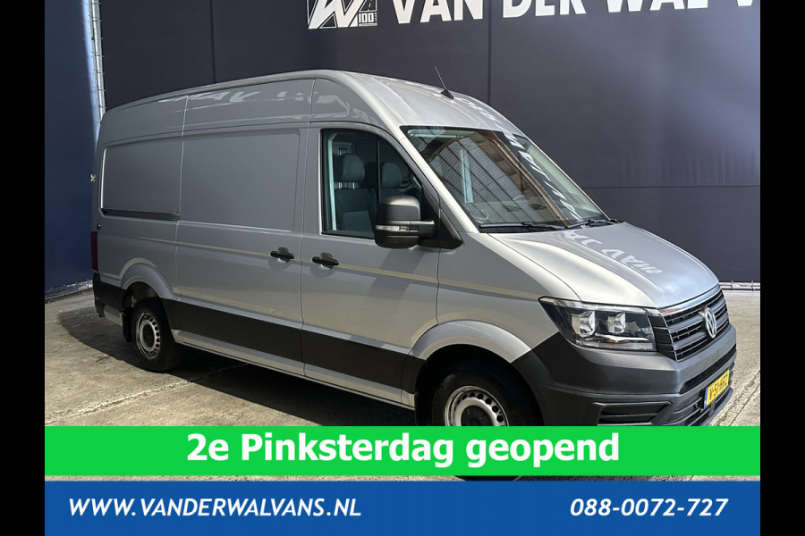 Volkswagen Crafter 2.0 TDI 140 pk L3H3 L2H2 Euro6 Airco | Camera | Apple Carplay | Cruisecontrol Android Auto, Parkeersensoren, Bijrijdersbank, 3000kg Trekvermogen, zilver